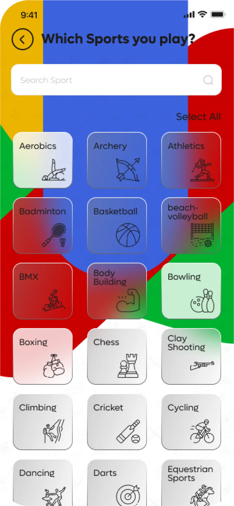 Glluz app screenshot 1