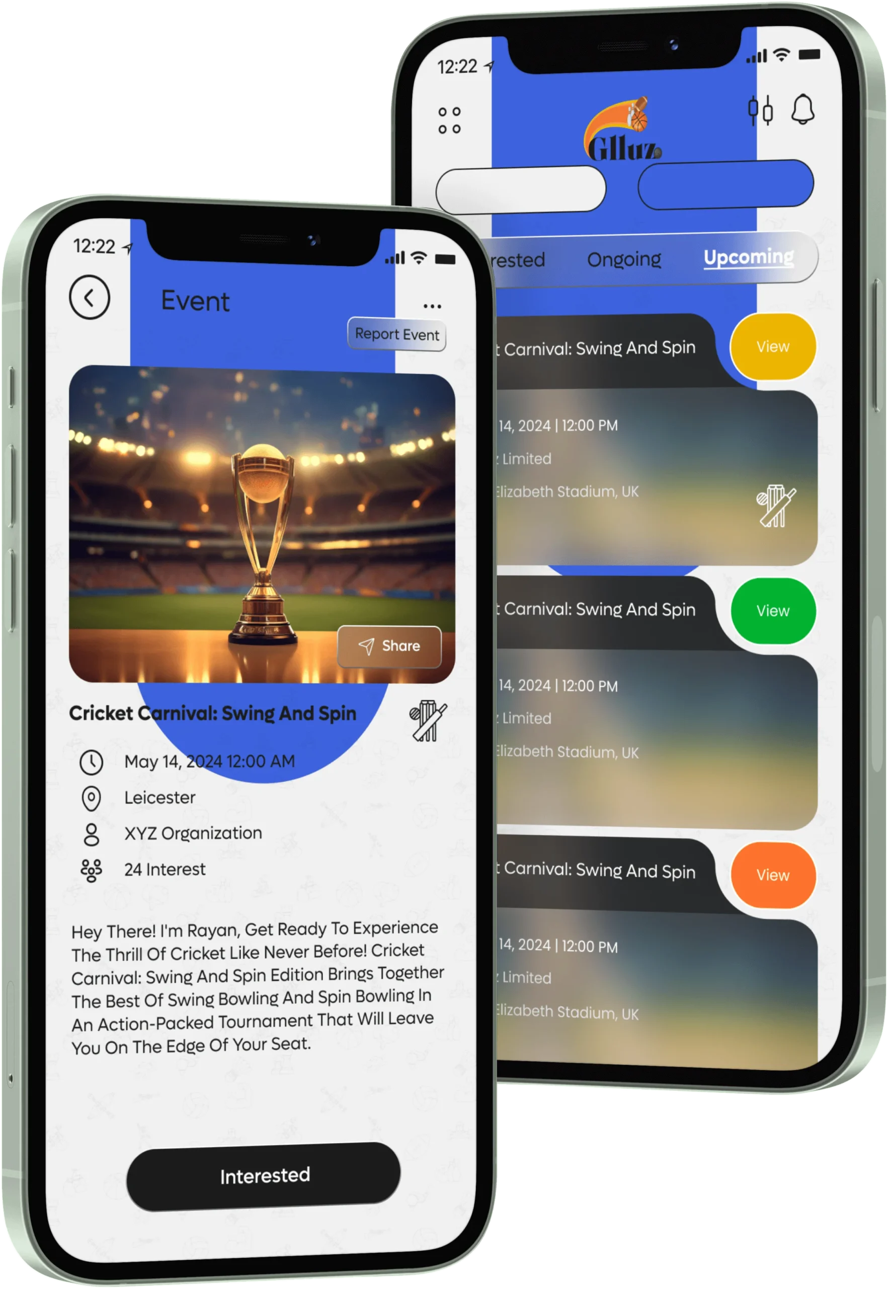 Glluz app screenshot 3